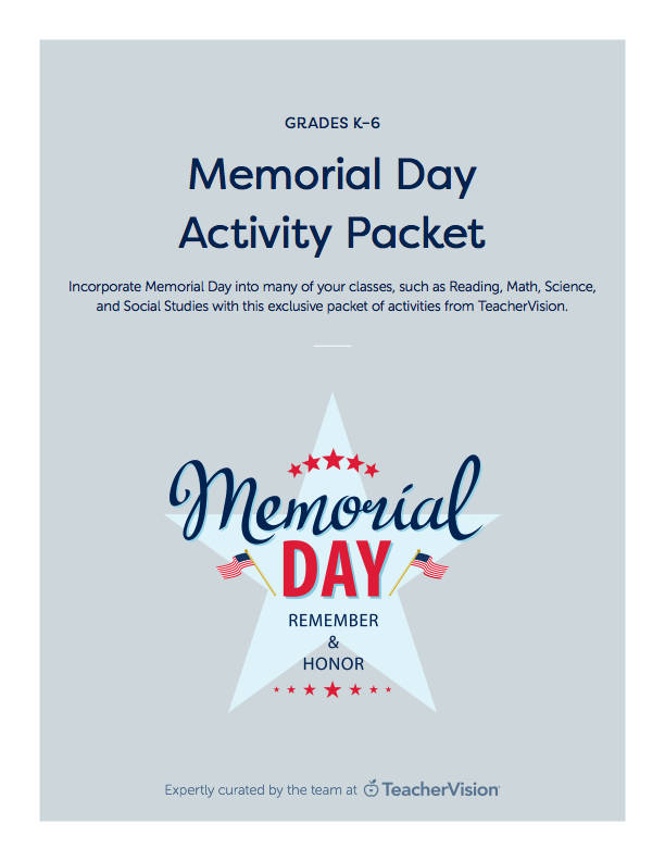 Memorial Day Activity Packet