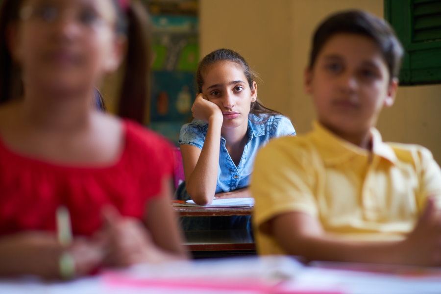 talking with students about war and violence