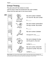 Numbers to 1,000: Critical Thinking (Gr. 2)