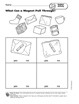 Explore Activity: What Can a Magnet Pull Through?