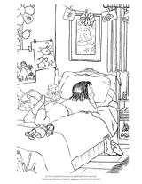 Different Just Like Me April Coloring Page