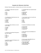 Geography Quiz: Midwestern United States