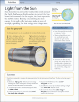 Light from the Sun