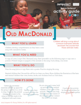 Old MacDonald Singing Activity